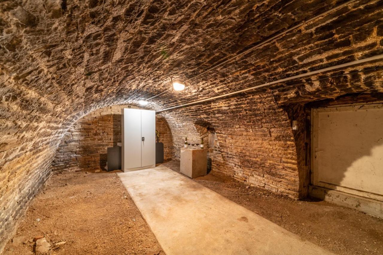 Côté Cour, 3 chambres, terrasses, jardin privé avec terrain de pétanque, cave voutée Corgoloin Exterior foto
